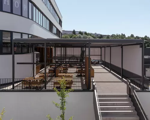 Otten Gastro Senkrechtmarkisen Warema