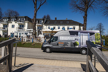 Otten Gastro Referenz Hof Sierksdorf Wintergarten Akzent Plus Glas-Faltwand Highline