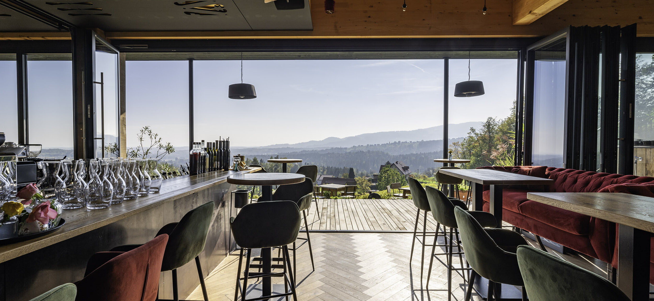 Otten Gastro Glasfassaden Solarlux Highline