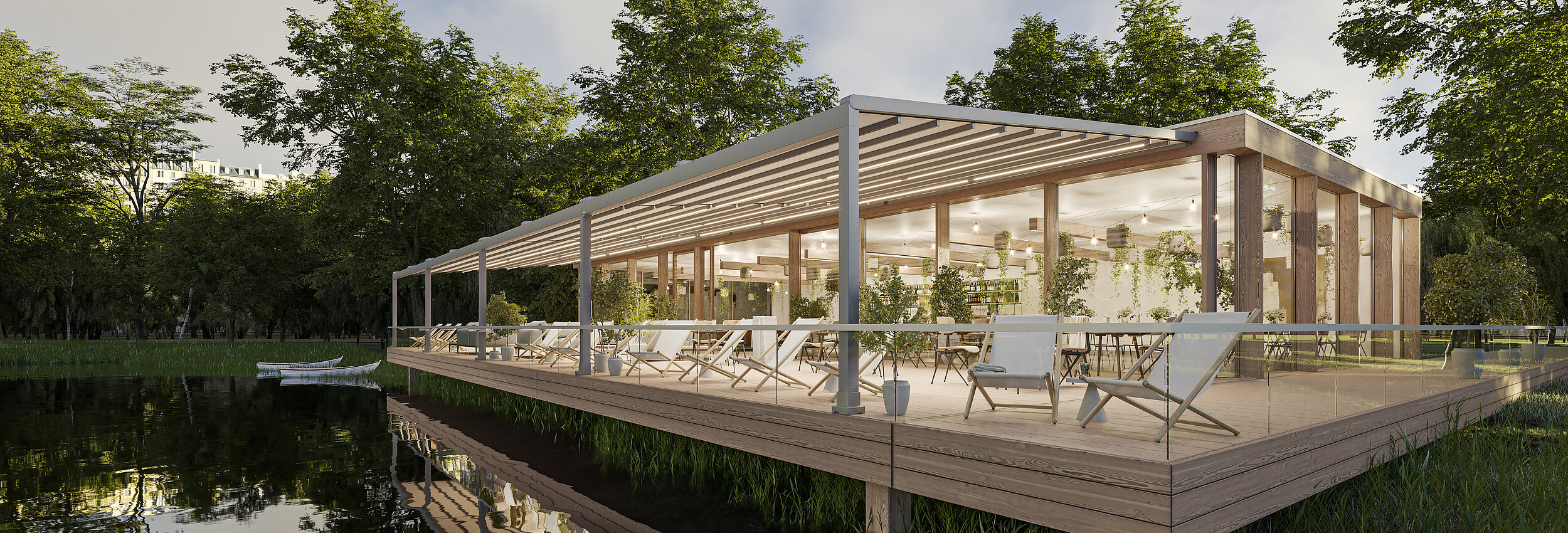 Otten Gastro Pergola Markisen