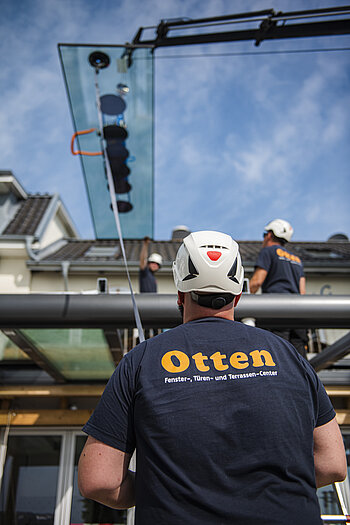 Otten Gastro Referenz Hof Sierksdorf Wintergarten Akzent Plus Glas-Faltwand Highline