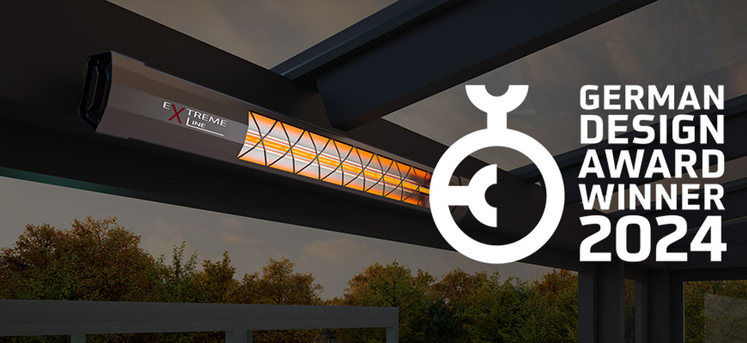 Otten Gastro Heizstrahler ExtremeLine German Design Award Winner 2024 Otten Gastro Heizstrahler ExtremeLine German Design Award Winner 2024