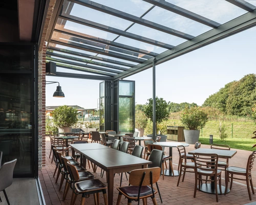 Otten Gastro Terrassendach Glasdach Solarlux