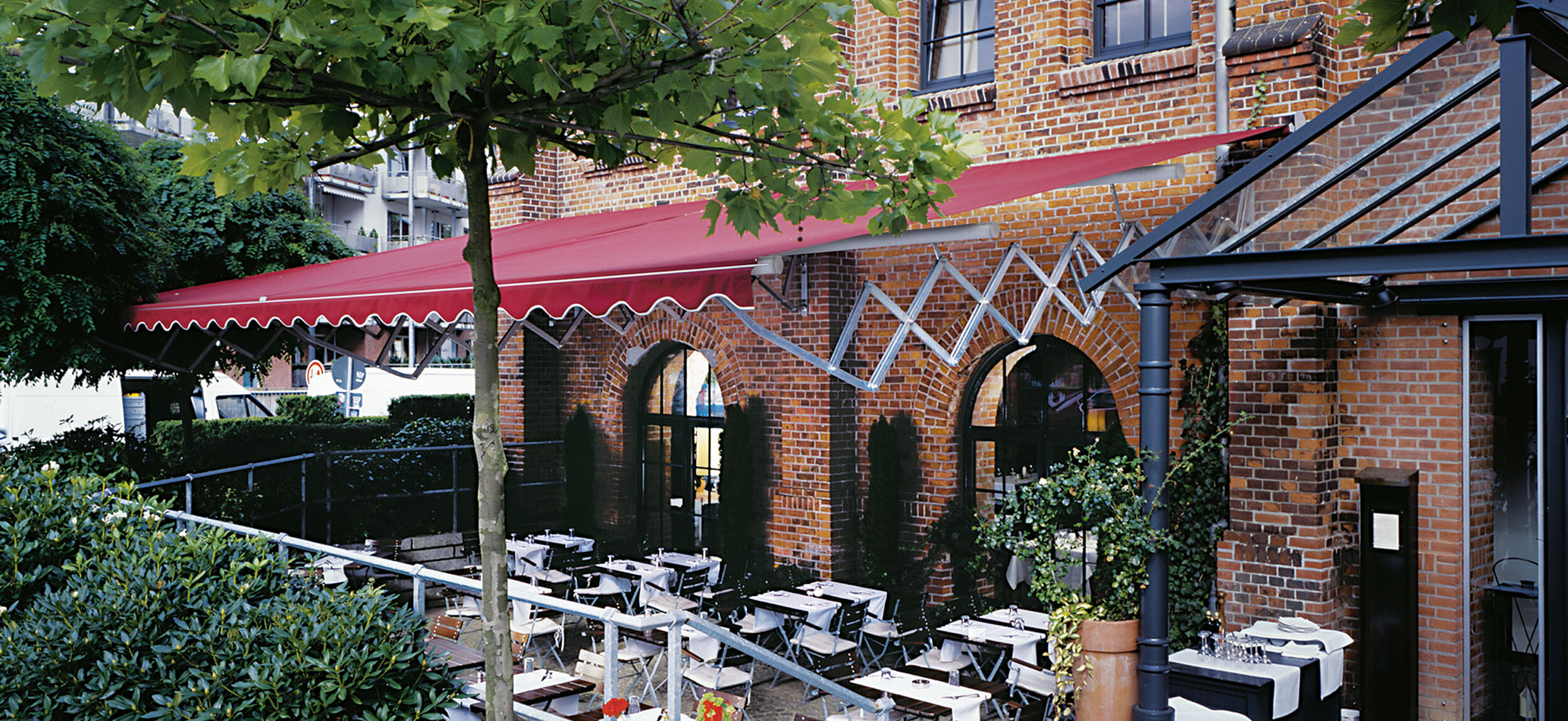 Otten Gastro Scherenarmmarkisen Kadeco