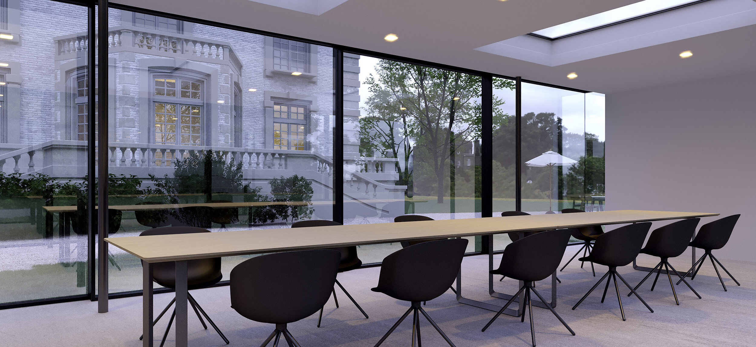 Otten Gastro Wintergarten Solarlux SDL Avalis