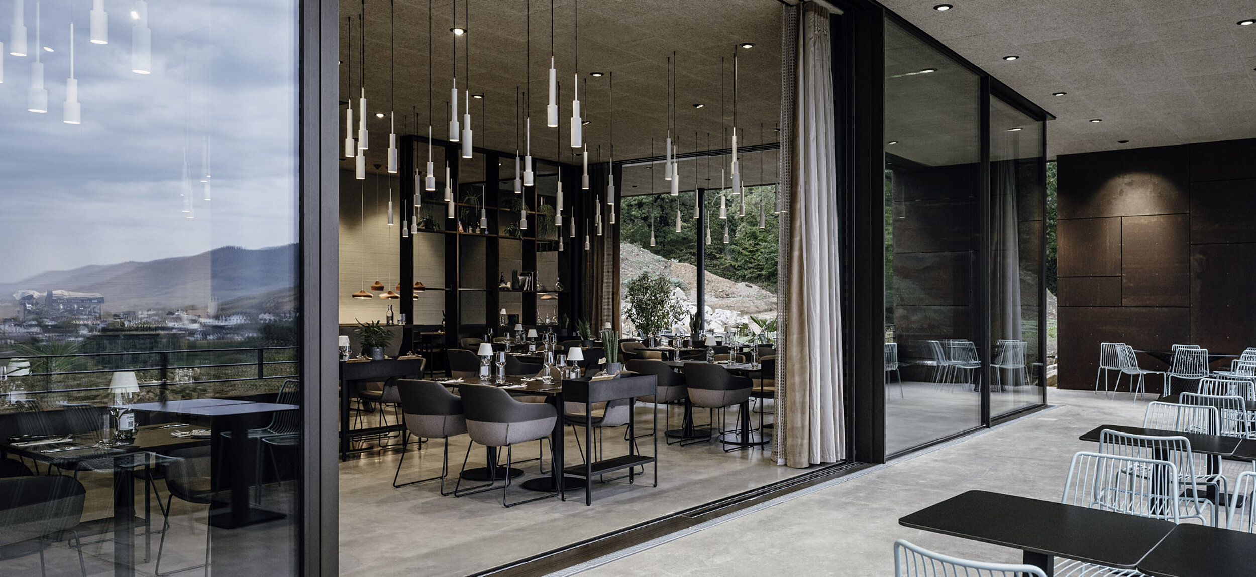 Otten Gastro Glas-Fassaden Solarlux cero III