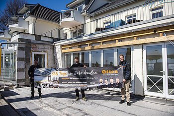Otten Gastro Referenz Hof Sierksdorf Wintergarten Akzent Plus Glas-Faltwand Highline
