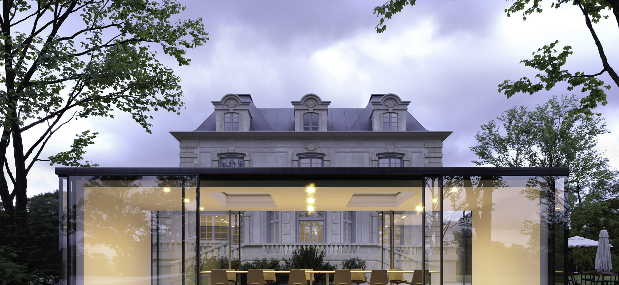 Otten Gastro Wintergarten Solarlux SDL Avalis