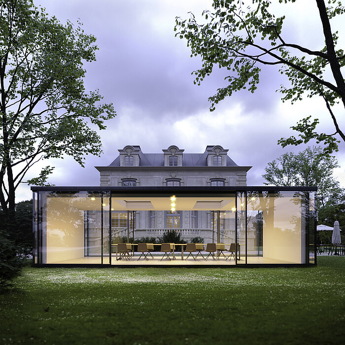 Otten Gastro Wintergarten Solarlux SDL Avalis