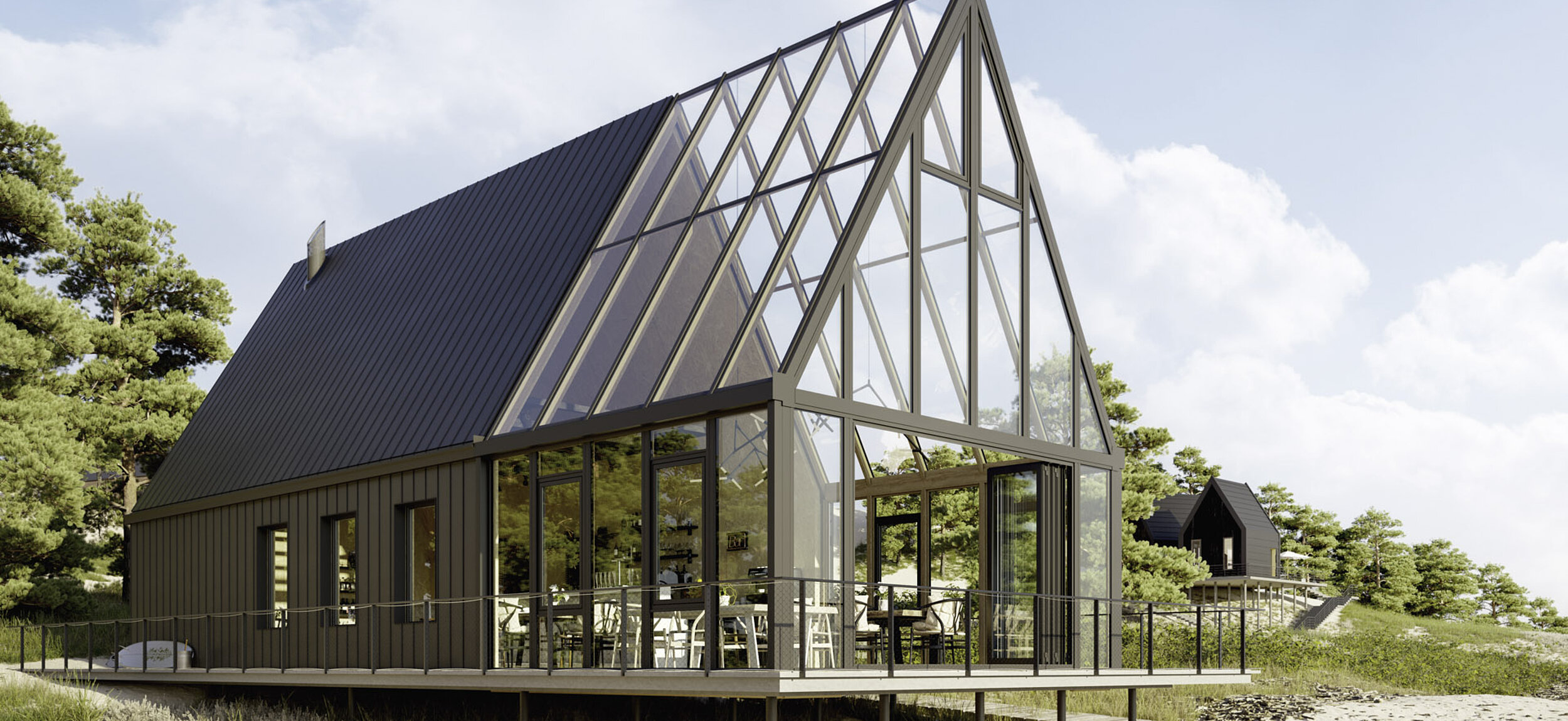 Otten Gastro Wintergarten Solarlux SDL Avantgarde